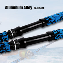 Fiblink Saltwater Offshore Trolling Rod Big Game Rod Conventional Boat Fishing Pole Deep Drop Sea Roller Rod (5’6”, 6’)