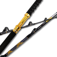 Fiblink 1-Piece Saltwater Offshore Trolling Rod Big Game Rod Conventional Boat Fishing Pole (5’6”, 6’, 6’6”)