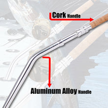 Fiblink 2-Piece Saltwater Offshore Trolling Rod Big Game Rod Conventional Boat Fishing Pole with Aluminum Alloy Handle (5’6”, 6’, 6’6”)