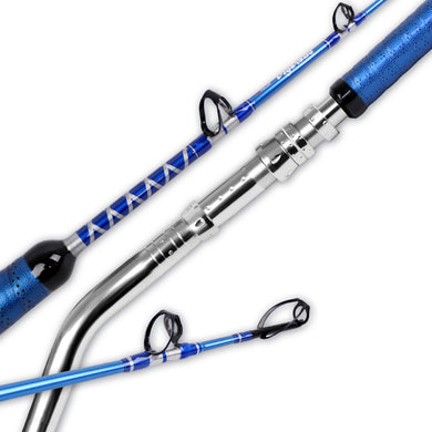 Fiblink Bent Butt Fishing Rod 2-Piece Saltwater Offshore Trolling Rod