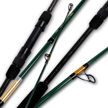 Fiblink Surf Fishing Rod Carbon Spinning Rod Portable Travel Beach Surf Rod Hunter Green Saltwater Surf Fishing Pole 9'/10'6"/12'/15'