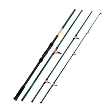 Fiblink Surf Fishing Rod Carbon Spinning Rod Portable Travel Beach Surf Rod Hunter Green Saltwater Surf Fishing Pole 9'/10'6"/12'/15'