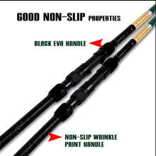 Fiblink Surf Fishing Rod Carbon Spinning Rod Portable Travel Beach Surf Rod Hunter Green Saltwater Surf Fishing Pole 9'/10'6"/12'/15'