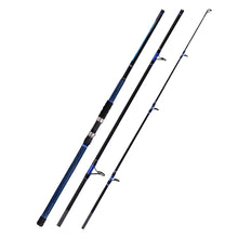 Fiblink Surf Fishing Rod Carbon Surf Spinning Rod Portable Travel Saltwater Beach Blue Surf Rod with SuperPolymer Handle 8'6"/10'/12'/15'