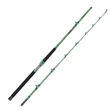 Fiblink Catfish Fishing Rod 1 Piece/2 Piece Catfishing Fishing Pole Portable Travel Heavy Cat Catfish Casting Rod (Green,7'6"/9')