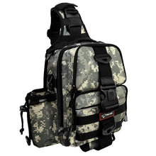 Fiblink Fishing Tackle Backpack Water-resistant Fishing Shoulder Bag Fishing Storage Pack with Rod & Gear Holder Black