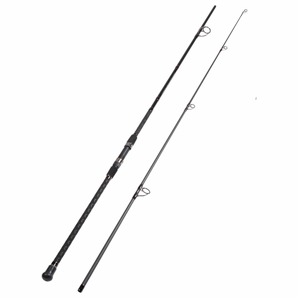 Fiblink Surf Spinning Fishing Rod 2 Piece Carbon Travel  Spinning Fishing Rod (10-Feet) : Sports & Outdoors