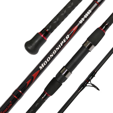 Fiblink Surf Spinning Fishing Rod 3 Pieces Graphite Travel Rod Portable Spin Rod (9-Feet & 11-Feet & 13-Feet)